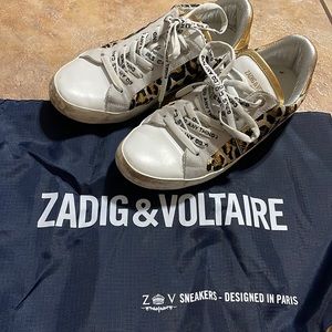 Zadig & Voltaire Leo Wild Sneakers size 38